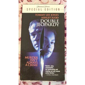 Double Jeopardy (VHS, 2000) Tommy Lee Jones Ashley Judd Special Edition Thriller